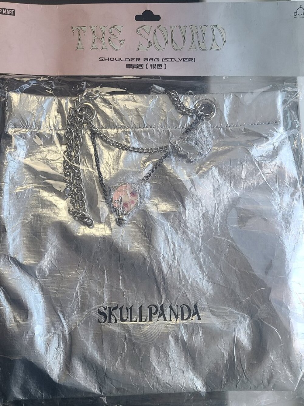 SKULLPANDA The Sound Series-Shoulder Bag Silver